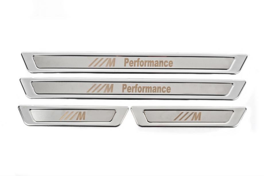 BMW Seuils de porte universels BMW M Performance V-1 (4 pcs, inox) Photo 5