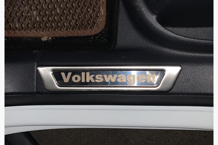 Volkswagen Seuils de porte universels Volkswagen V-1 (4 pcs, inox) Photo 8
