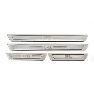Seuils de porte universels Opel V-1 (4 pcs, inox) photo 2