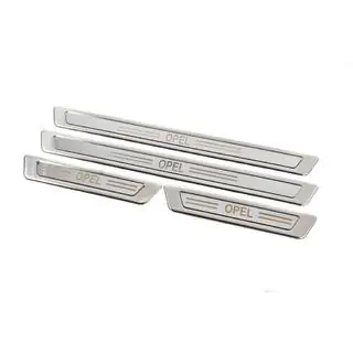 Seuils de porte universels Opel V-1 (4 pcs, inox) photo 3