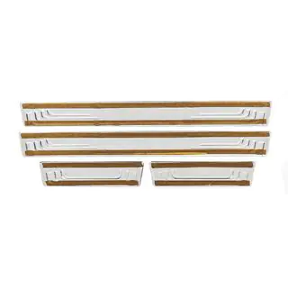 Seuils de porte universels Citroen V-2 (4 pcs, inox) photo 4