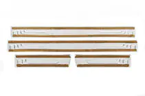 Toyota Seuils de porte universels Toyota V-2 (4 pcs, inox) photo 3