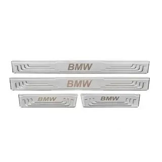 Seuils de porte universels BMW V-2 (4 pcs, inox) photo 2