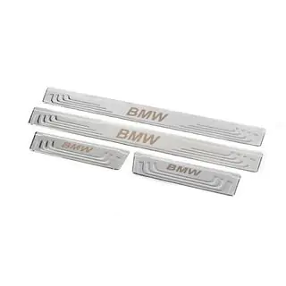Seuils de porte universels BMW V-2 (4 pcs, inox) photo 3