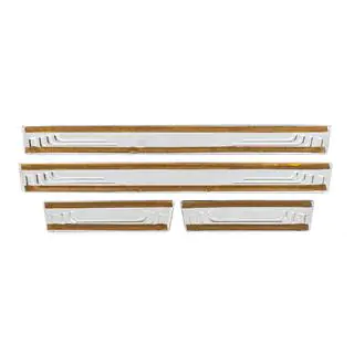 Seuils de porte universels BMW V-2 (4 pcs, inox) photo 4