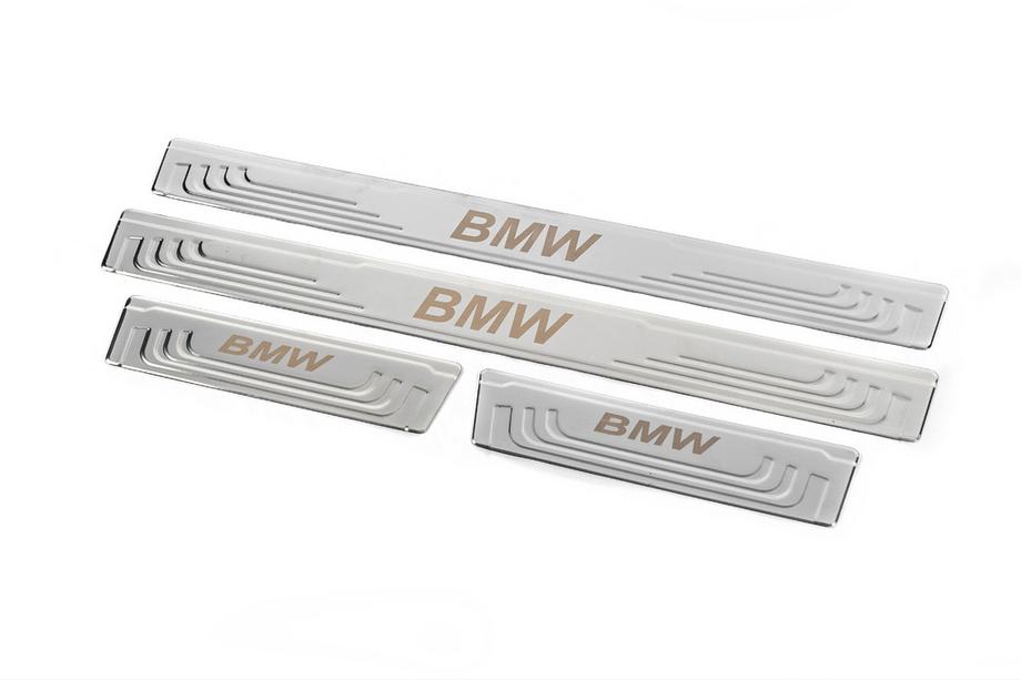 BMW Seuils de porte universels BMW V-2 (4 pcs, inox) Photo 3