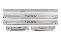 Ford Seuils de porte universels Ford V-2 (4 pcs, inox) photo 1