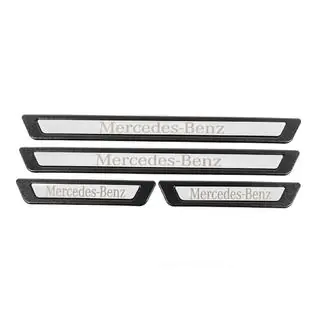 Seuils de porte universels Mercedes V-3 (4 pcs, inox) photo 2