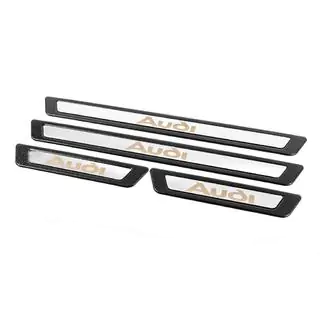 Seuils de porte universels Audi V-3 (4 pcs, inox) photo 3