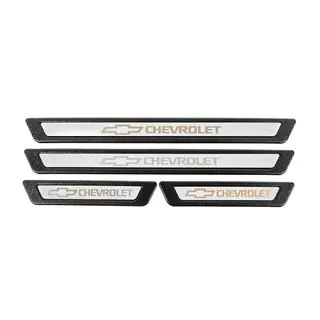 Seuils de porte universels Chevrolet V-3 (4 pcs, inox) photo 2