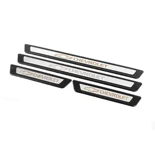 Seuils de porte universels Chevrolet V-3 (4 pcs, inox) photo 3