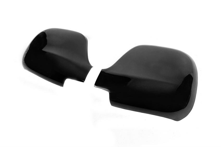 Mercedes Vito W639 2004-2014 Coques de Rétroviseurs Noires (2004-2010, Inox) Photo 3