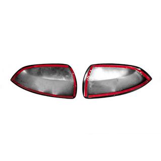 Coques de Rétroviseurs Noires (2010-2014, Acier Inoxydable) Mercedes Vito W639 2004-2014 photo 4