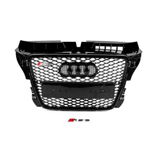 Calandre Avant RS-Style (2008-2012, noir avec chrome) Audi A3 2003-2012 photo 1