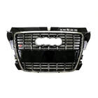 Audi A3 2003-2012 Calandre Avant S-Style (2008-2012, Noir avec Chrome) photo 1