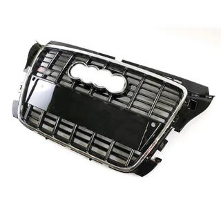 Calandre Avant S-Style (2008-2012, Noir avec Chrome) Audi A3 2003-2012 photo 2