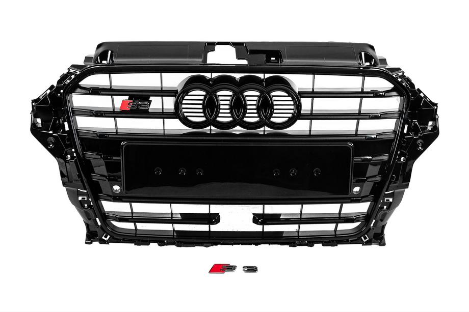 Audi A3 2012-2020 Calandre Avant S-Style (2012-2016, noire) Image
