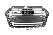 Audi A3 2012-2020 Calandre avant S-Style (2016-2020, gris avec chrome) photo 1