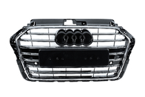 Audi A3 2012-2020 Calandre Avant S-Style (2016-2020, Noir avec Chrome) photo 1