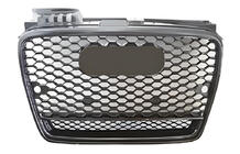 Audi A4 B7 2004-2008 Calandre avant RS-Style V-2 (noir avec chrome) photo 1