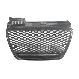 Calandre avant RS-Style V-2 (sans logo, noire avec chrome)