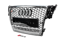 Audi A4 B8 2007-2015 Calandre avant avec inscription Quattro RS-style (2007-2011, noire) photo 2
