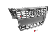 Audi A4 B8 2007-2015 Calandre avant RS-Style (2007-2011, gris avec chrome) photo 3