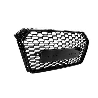Calandre avant style RS Quattro (sans logo, 2015-2019, noire) photo 3