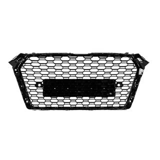 Calandre avant style RS Quattro (sans logo, 2015-2019, noire) photo 4