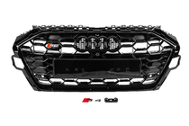 Audi A4 B9 2015-2024 Calandre avant S-style (2019-2024, noire) photo 1
