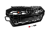 Audi A4 B9 2015-2024 Calandre avant S-style (2019-2024, noire) photo 3