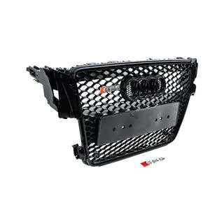 Calandre Avant RS-Style (2007-2011, noire) Audi A5 2007-2015 photo 3