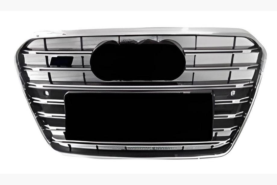 Audi A5 2007-2015 Calandre avant S-Style (2011-2015, noire avec chrome) Photo 1