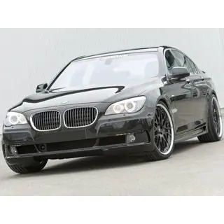Calandre Double 1 Barre (Noir Brillant avec Encadrement Chrome) BMW 7 Series F01/F02 2008-2015 photo 4