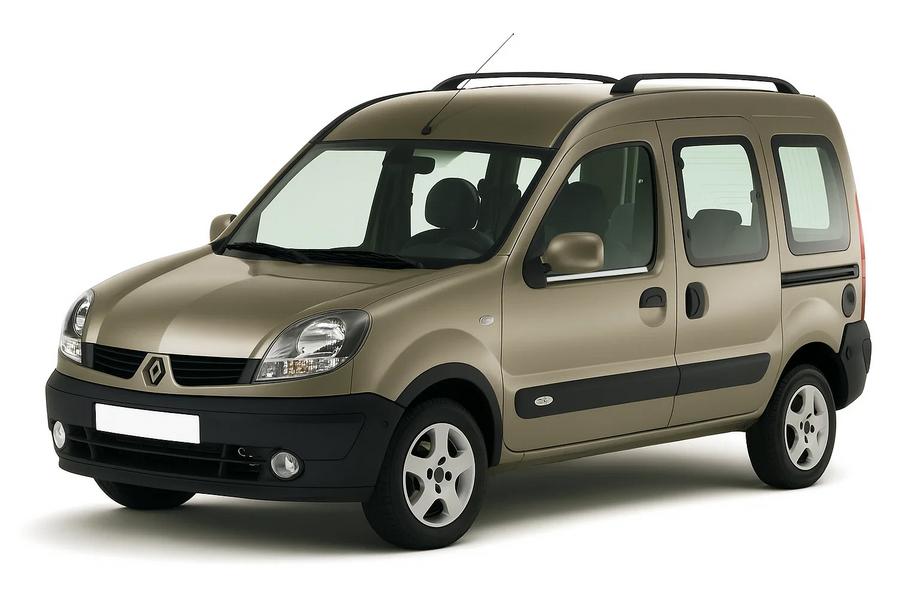 Renault Kangoo 1998-2008 Encadrement extérieur de vitres (2 pcs, inox) OmsaLine - Inox Italien Image