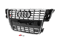 Audi A5 2007-2015 Calandre avant S-Style (2007-2011, noire avec chrome) photo 2