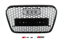 Audi A6 C7 2011-2017 Calandre avant noire RS-style (2011-2014) photo 1
