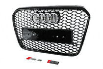 Audi A6 C7 2011-2017 Calandre avant noire RS-style (2011-2014) photo 3
