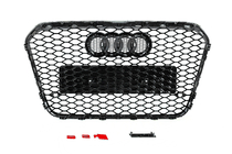 Audi A6 C7 2011-2017 Calandre avant noire RS-style (2011-2014) photo 4
