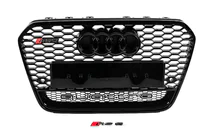Audi A6 C7 2011-2017 Calandre avant RS-style noire avec inscription Quattro (2011-2014) photo 1