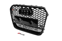 Audi A6 C7 2011-2017 Calandre avant RS-style noire avec inscription Quattro (2011-2014) photo 2