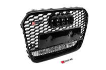Audi A6 C7 2011-2017 Calandre avant RS-style noire avec inscription Quattro (2011-2014) photo 3