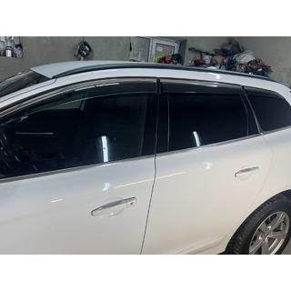 Déflecteurs de vitres avec moulure chromée Niken Luxury (6 pcs) Volvo XC60 2009-2017 photo 4