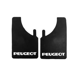 Bavettes Garde-Boue Pour Peugeot Partner Tepee 2013-2019 - Kit 4 Pièces Avant Et Arrière - Anti-Éclaboussures Et Protection De La Carrosserie