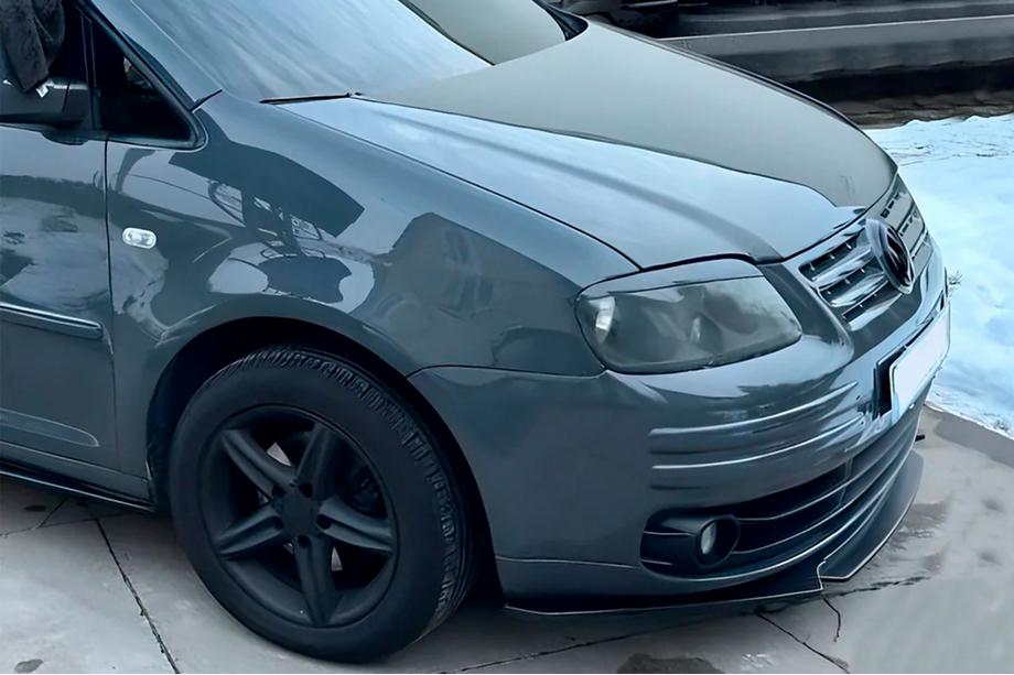Volkswagen Caddy 2004-2010 Lame avant Niken Black (ABS) Image