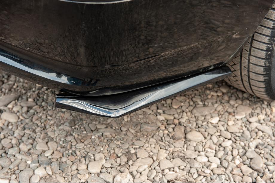 Volkswagen Caddy 2004-2010 Flap Cache Pare-chocs Arrière DPT (ABS) (2pcs) (Noir Brillant) Photo 3
