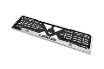 Lexus Cadre de Plaque Chromé (1 pc, Acier Inoxydable) photo 1