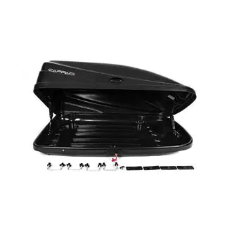 Coffre de toit EuroCap noir (250 L) photo 2