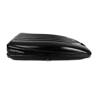 Coffre de toit EuroCap noir (350 L) photo 1