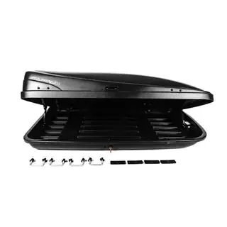 Coffre de toit EuroCap noir (350 L) photo 2